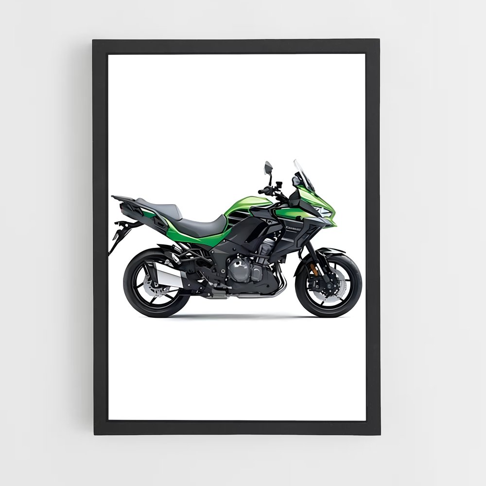 Poster Kawasaki Versys 1000 Adventure (vue 2)